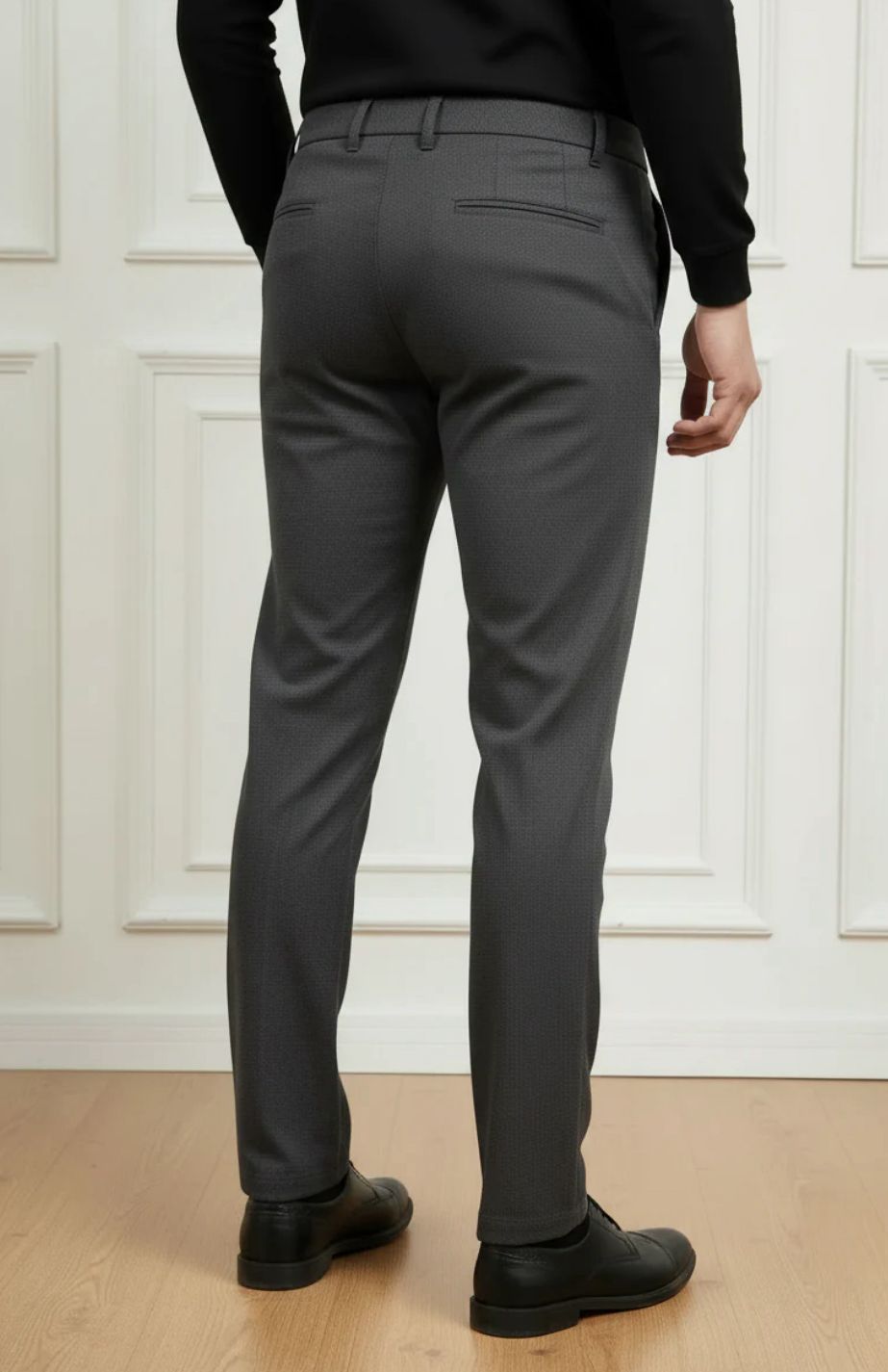 Premium Slim Fit Chino Pants – Smart Casual Stretch Trousers - House Of Brand