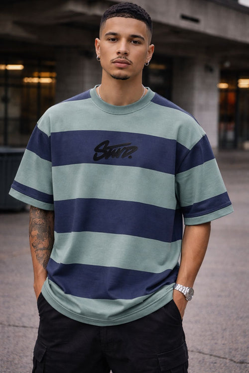 Men's Oversized Streetwear T-shirt - Relaxed Fit Casual Tee