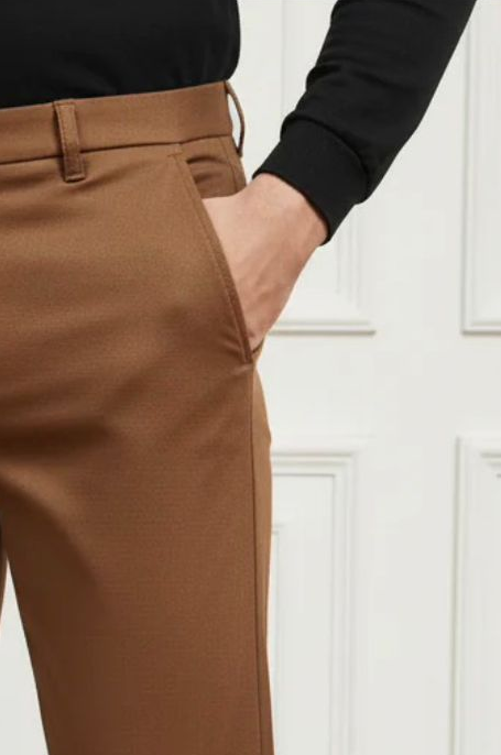 Premium Slim Fit Chino Pants – Smart Casual Stretch Trousers