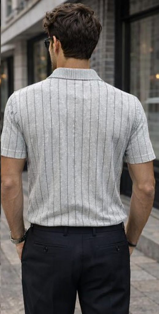 Men’s Premium Button Polo Shirt - House Of Brand