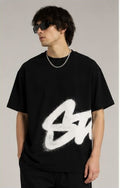 STWD Graffiti Spray Oversized T-Shirt