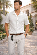 Premium Safari Half Textured Shirt