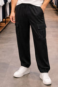 Nomad Black Cargo Jogger Pants