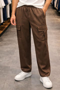 Nomad Brown Cargo Jogger Pants