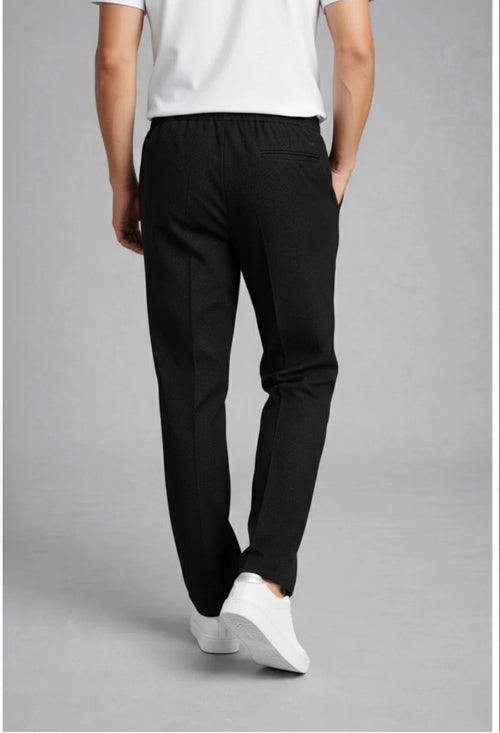 Elite Series Textured Trousers – Black